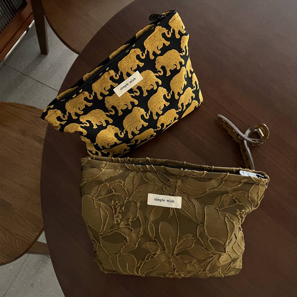Vintage Jacquard Handbag