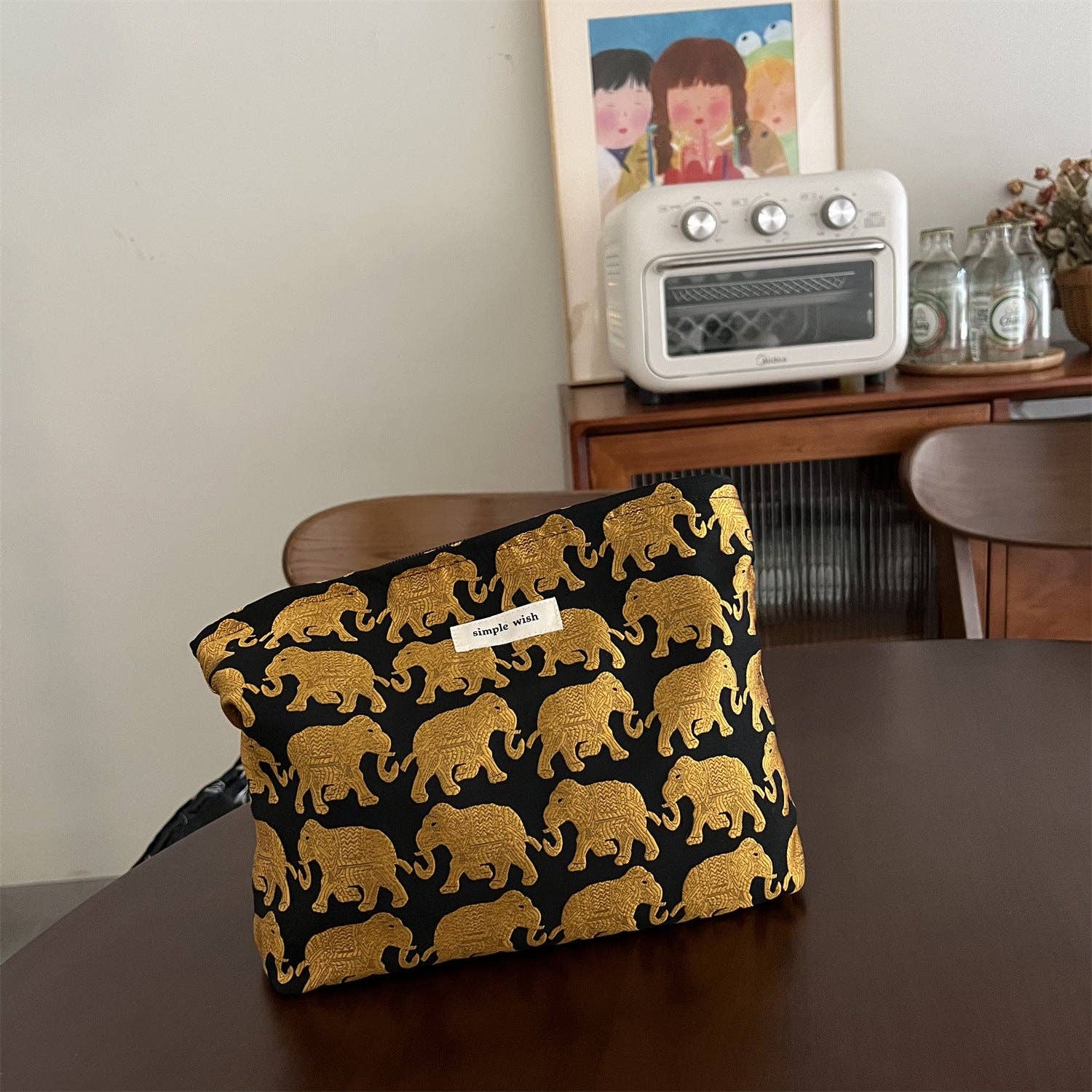 Vintage Jacquard Handbag