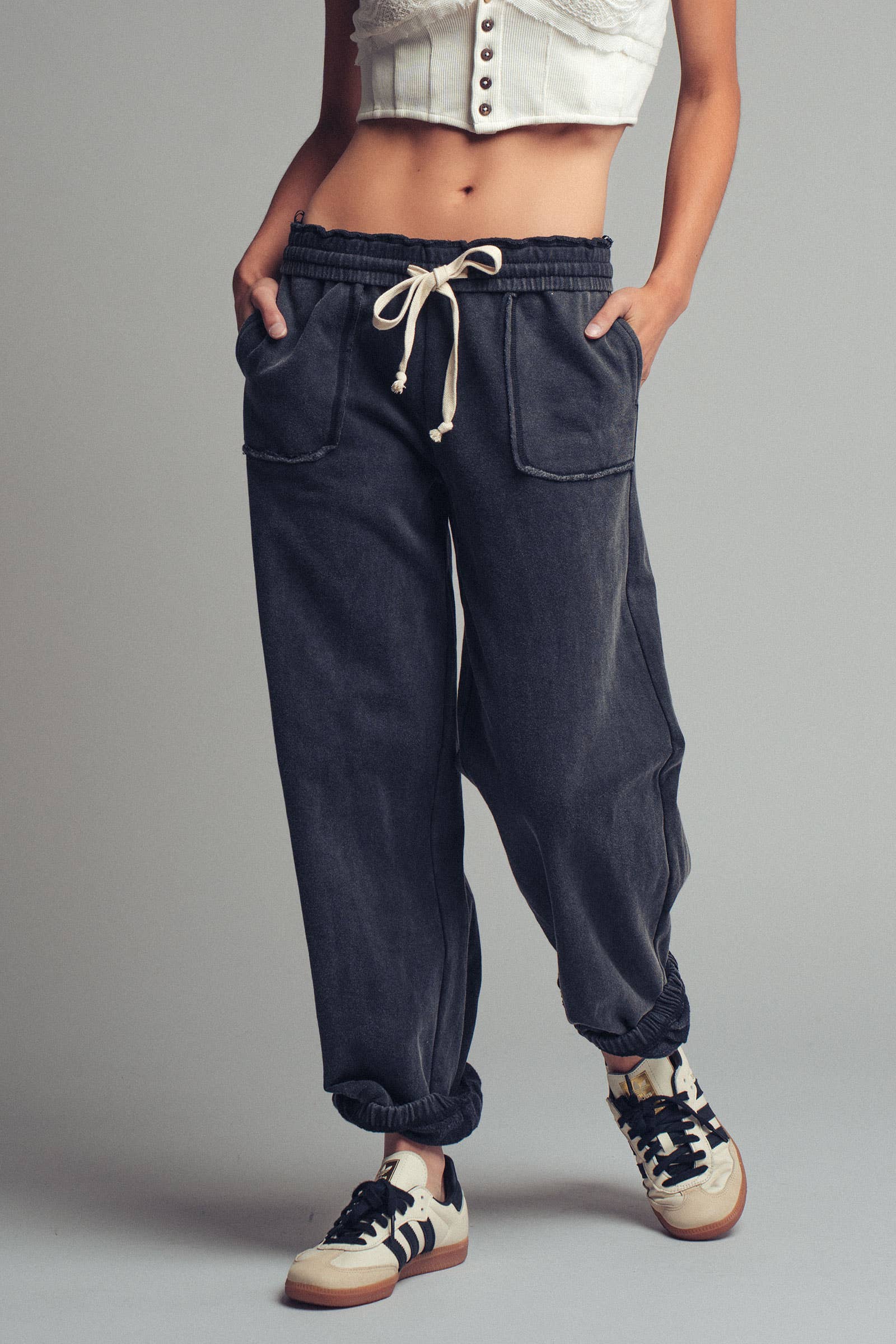 Natasha Wide Leg Joggers