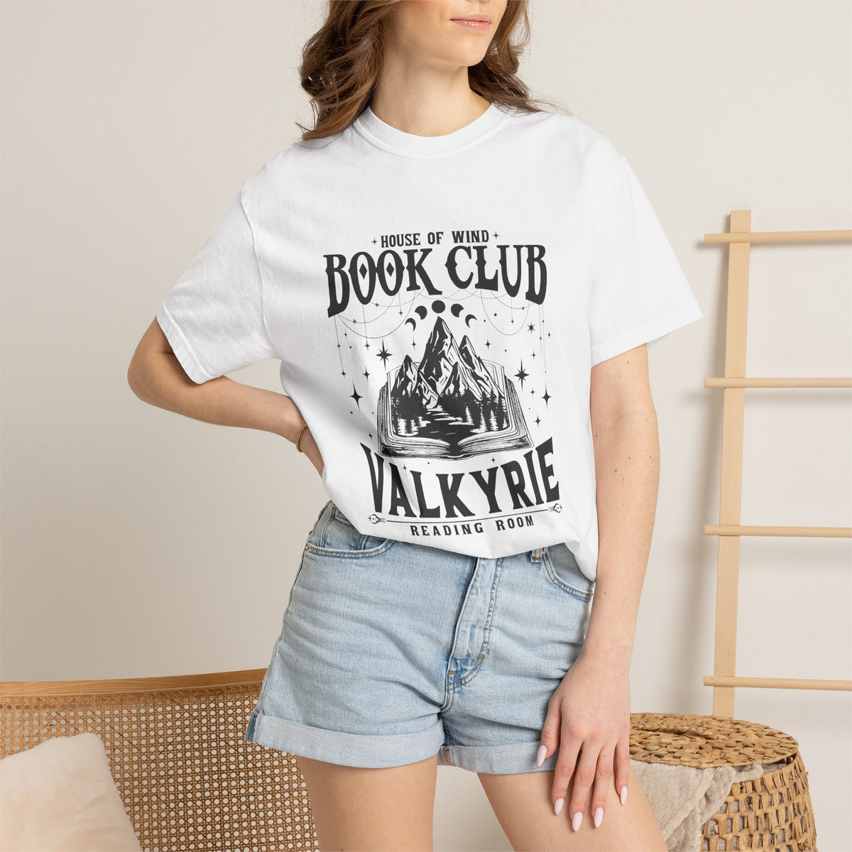 Book Club Valkyrie Reading Room T-Shirt