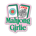 Mahjong Girlie Tile Mahjong Sticker