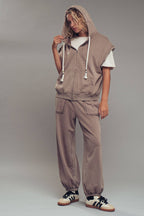 Natasha Wide Leg Joggers