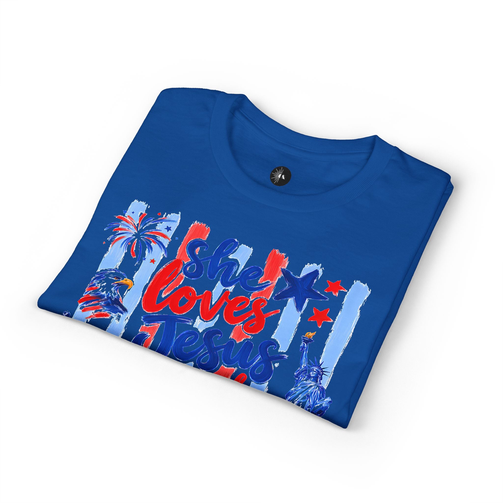 She Loves Jesus and America Too T-Shirt