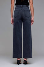 Lily Black High Rise Dad Jean