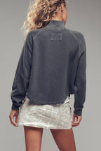 Faith Thermal Knit Henley Pullover