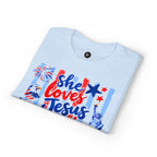 She Loves Jesus and America Too T-Shirt