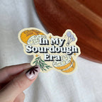 "In My Sourdough Era" Sticker