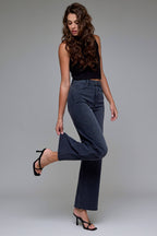 Lily Black High Rise Dad Jean