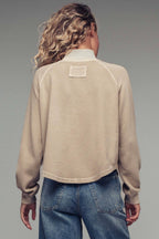 Faith Thermal Knit Henley Pullover