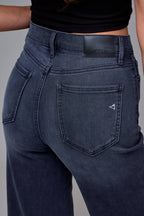 Lily Black High Rise Dad Jean