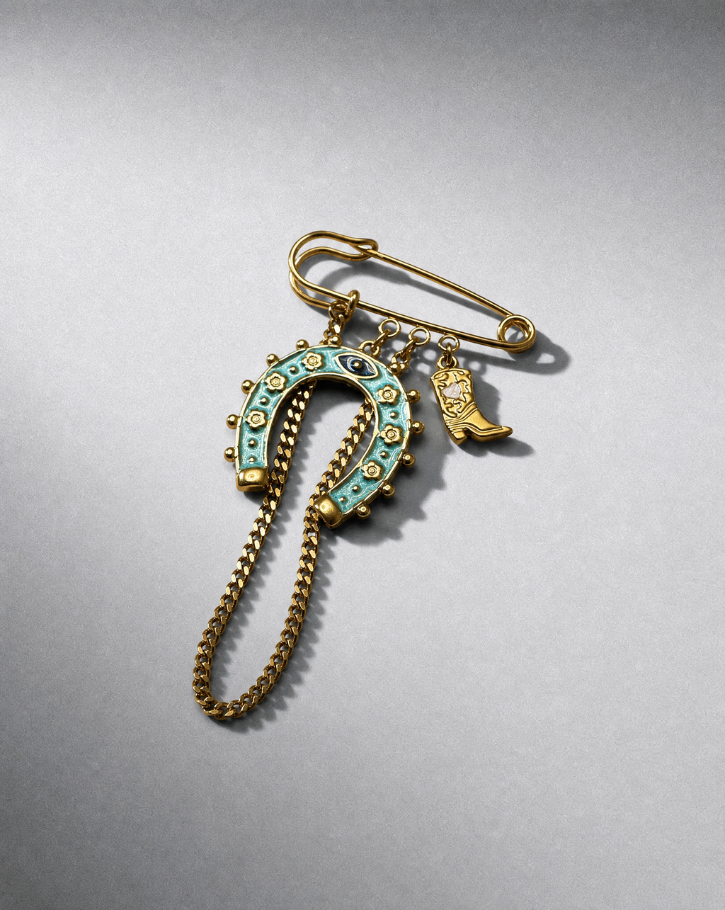 Horseshoe Brooch