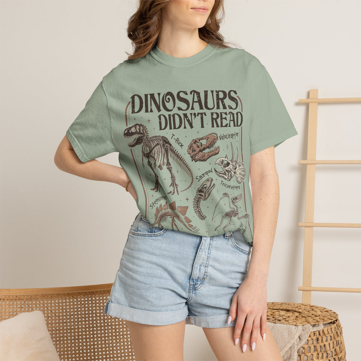 Dinosaurs Didn’t Read T-Shirt