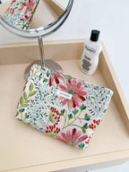 Gerbera Flower Cosmetic Bag