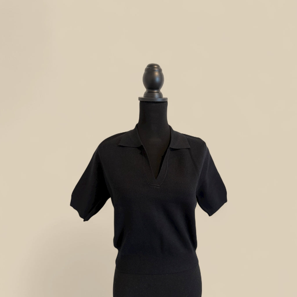 Marie Lightweight Knit Polo