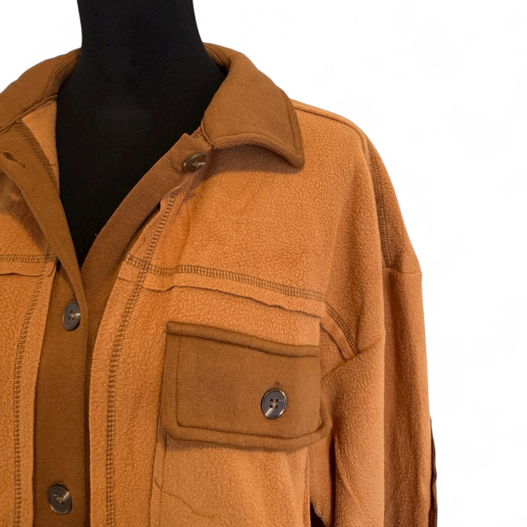 Mandy Soft Brushed Fleece Shacket