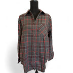 Dora Classic Loose Fit Plaid Shirt