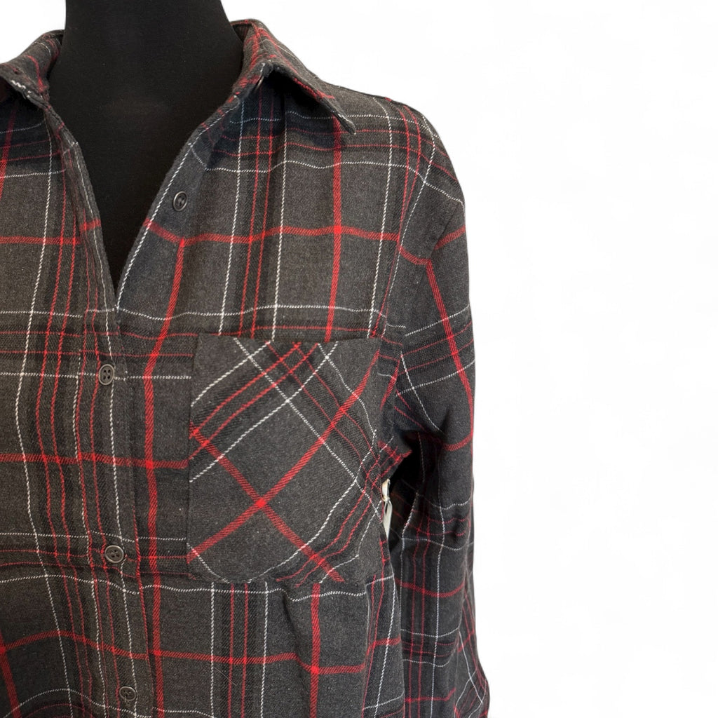 Dora Classic Loose Fit Plaid Shirt