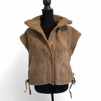 Tori Quilted Sherpa Vest
