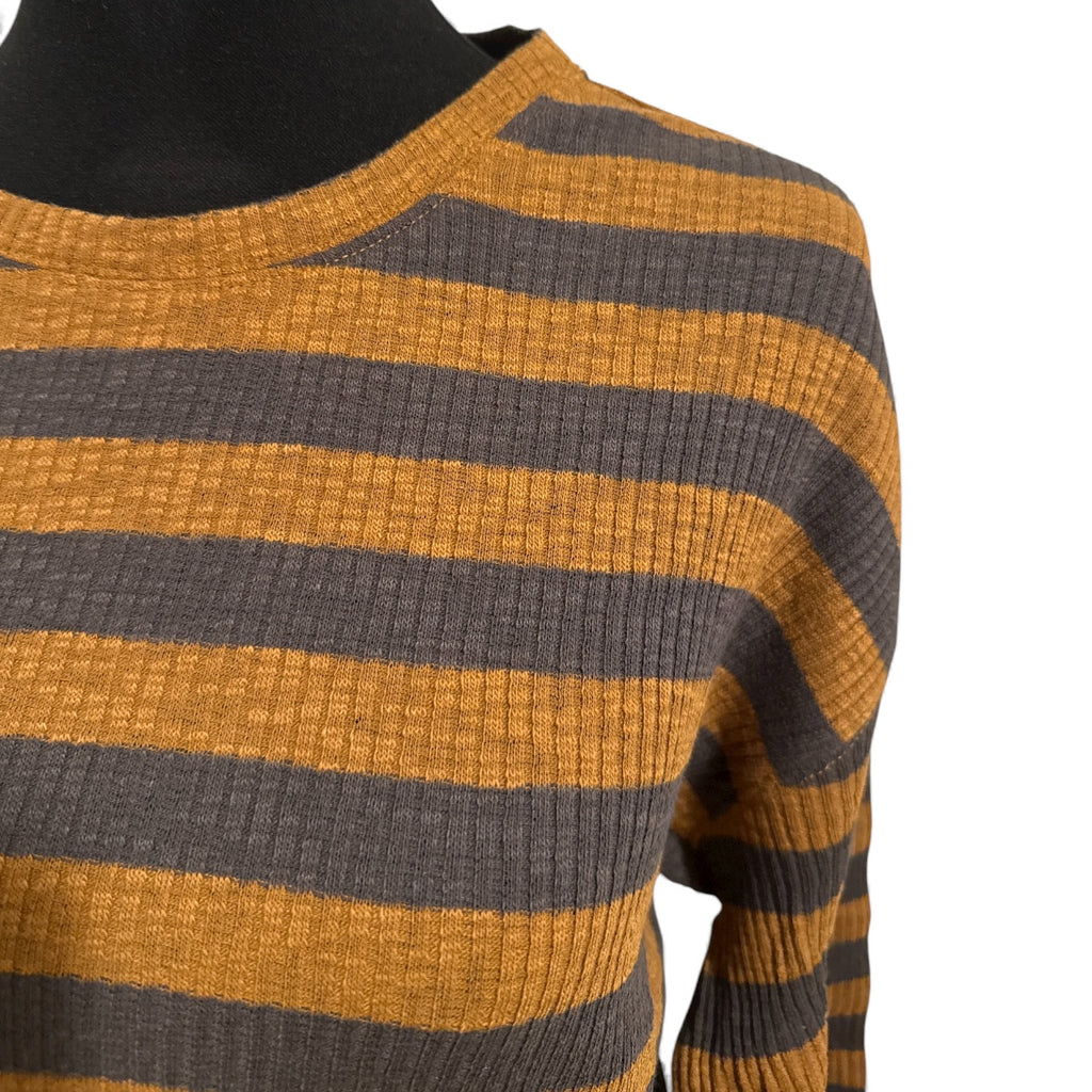 Rose Ribbed Long Sleeve