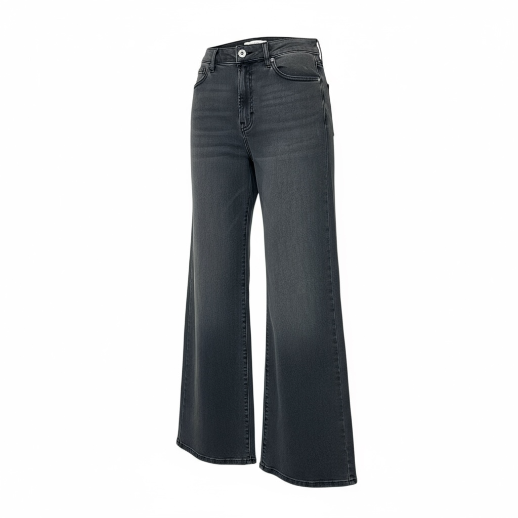 Lily Black High Rise Dad Jean