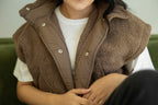 Tori Quilted Sherpa Vest