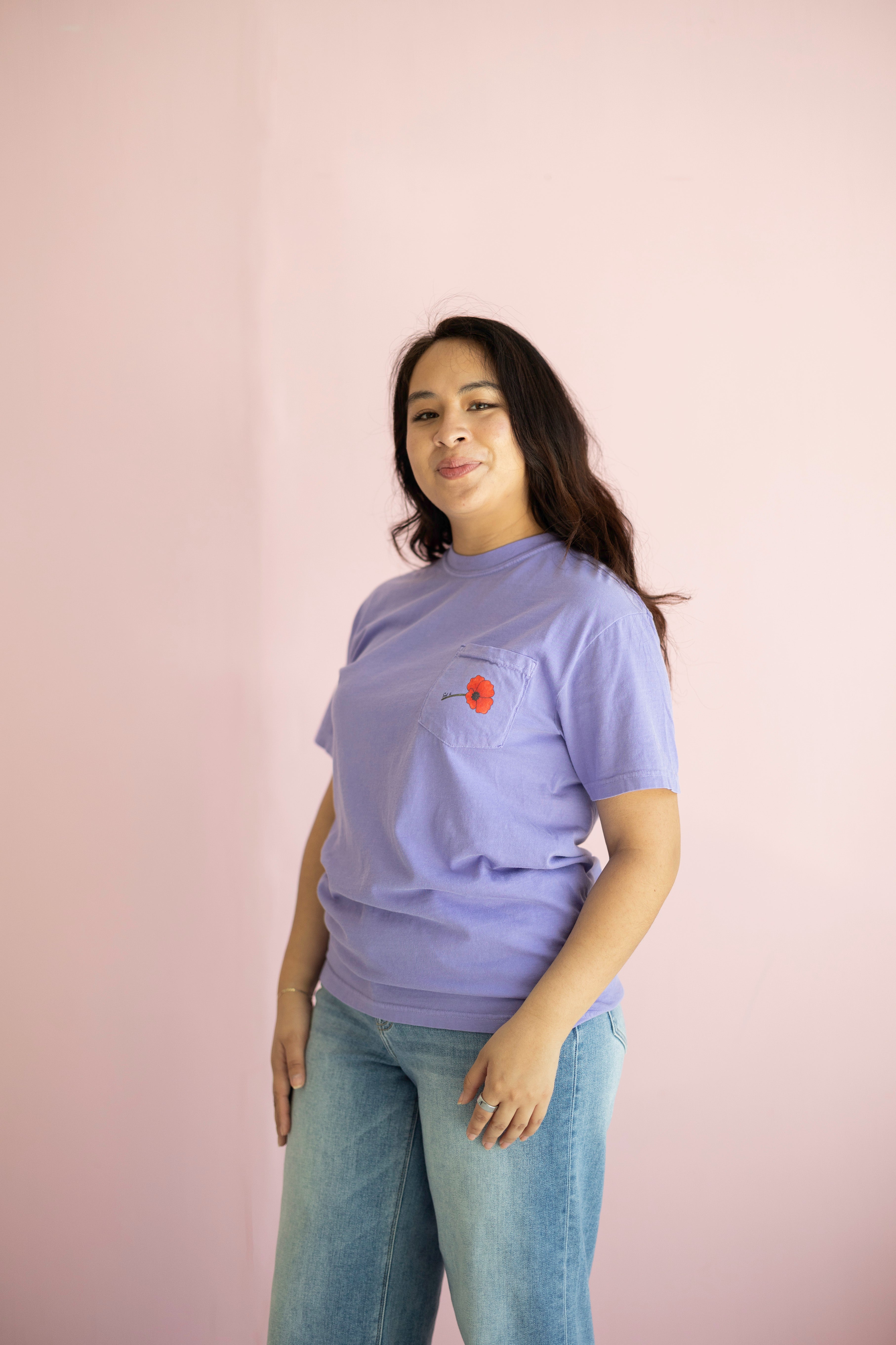 Sol's Impact - Poppy Pocket Tee (Multiple Colors)