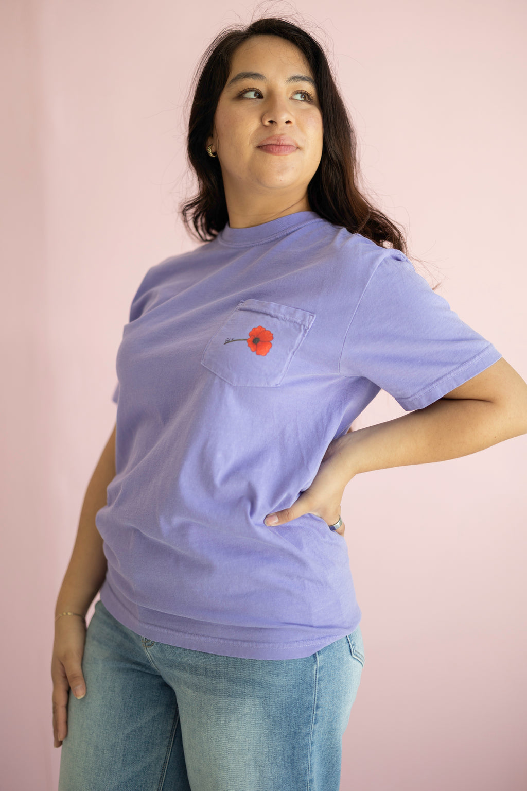 Sol's Impact - Poppy Pocket Tee (Multiple Colors)