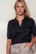 Marie Lightweight Knit Polo