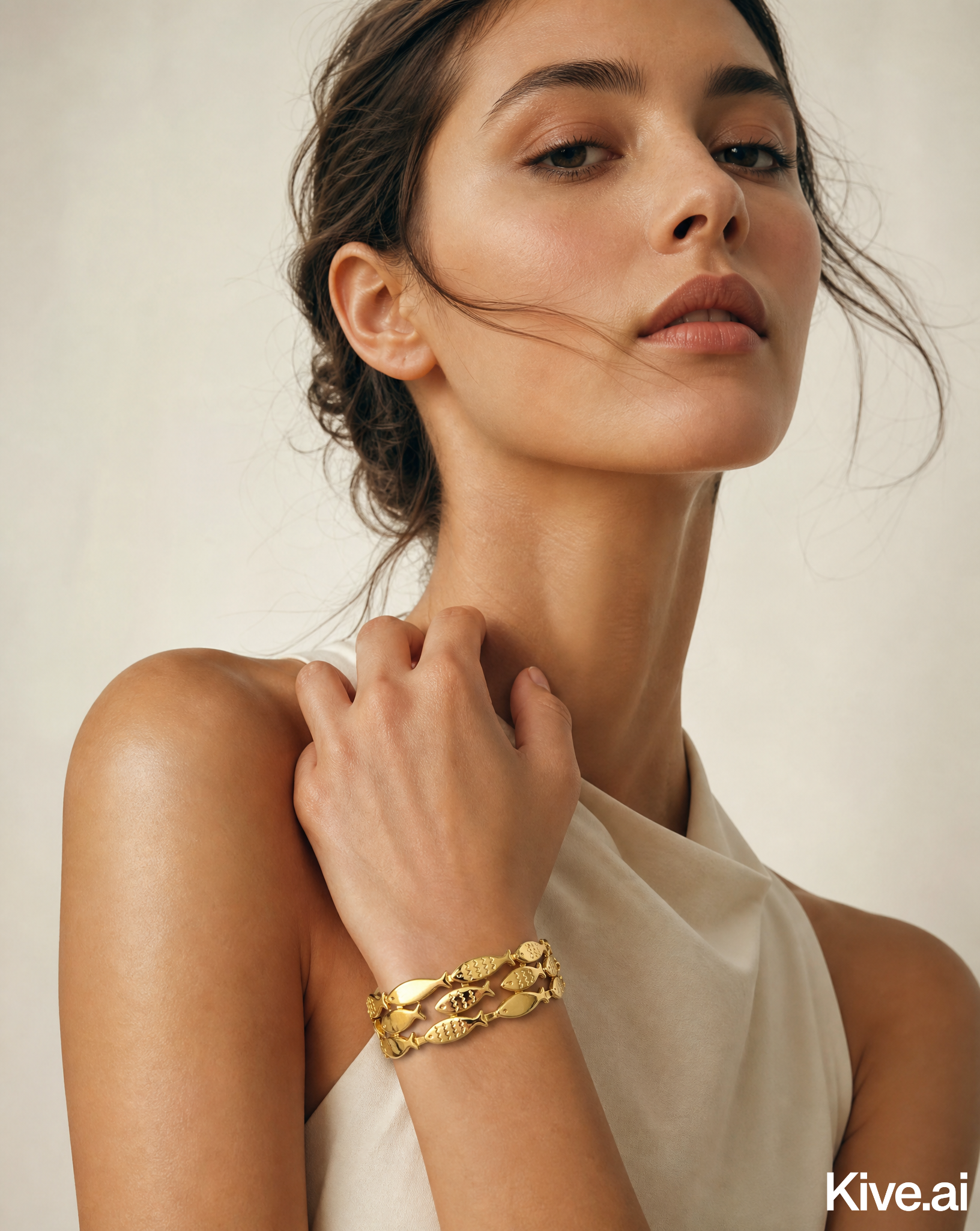 Fish Bracelet Gold