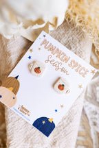 Cozy Fall Stud Earrings | Fall Mug Studs