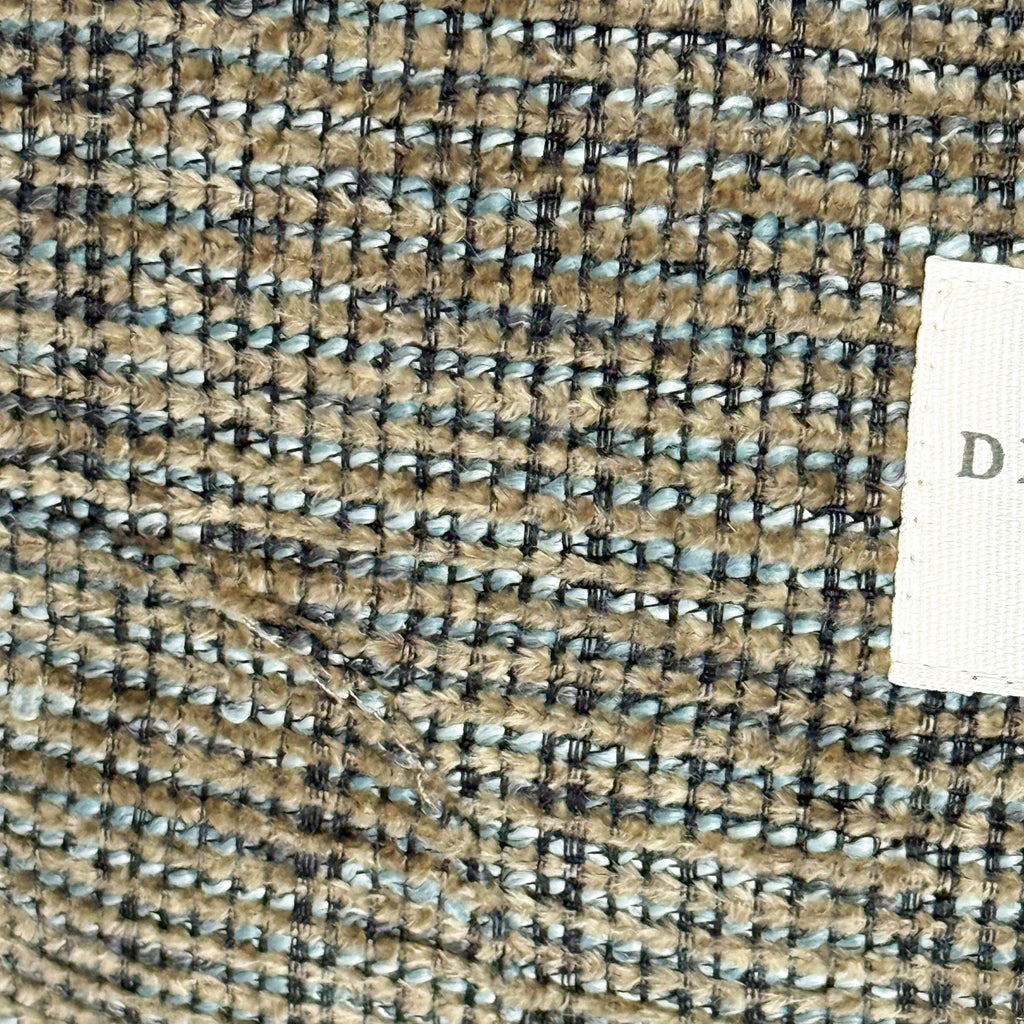 Herringbone Jacquard Shoulder Bag – Khaki & Black